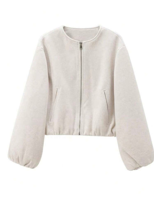 everyday zip - beige